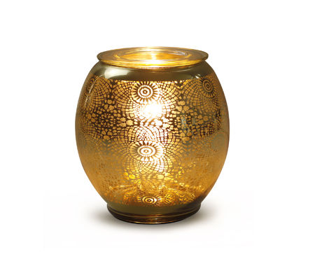 Handmade Glass EMC BCSI Aroma Wax Burner For Hotel Lobby Dituo